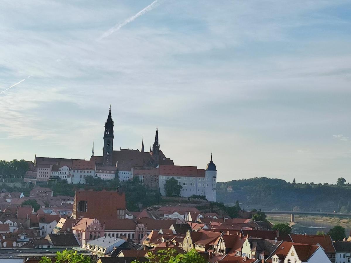 Goldrausch - Glanzvolle Ferienwohnung In Meissen Am Lutherplatz エクステリア 写真