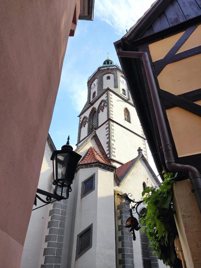 Goldrausch - Glanzvolle Ferienwohnung In Meissen Am Lutherplatz エクステリア 写真