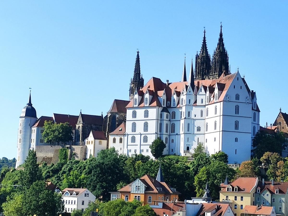 Goldrausch - Glanzvolle Ferienwohnung In Meissen Am Lutherplatz エクステリア 写真